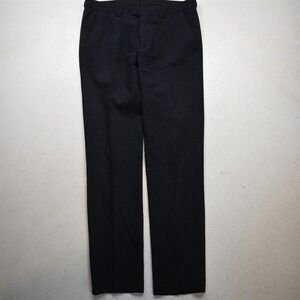 Horst 34x34 Blue Fleck Wool Tweed Flat Front Slim Dress Mens Pants